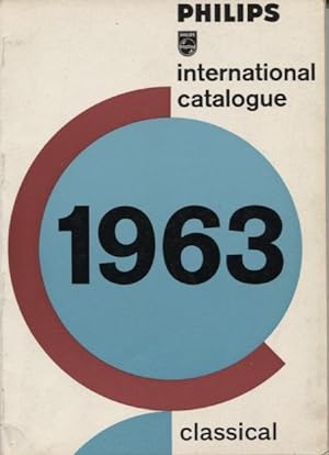 International catalogue. Classical repertoire. Fontana, Philips, Mercury records