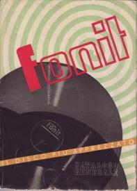 Catalogo Generale Dischi Fonit 1949