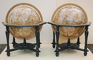 Globe terrestre et globe céleste