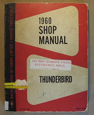 1960 Thunderbird Shop Manual