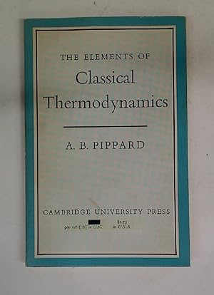 elements of classical thermodynamics pippard