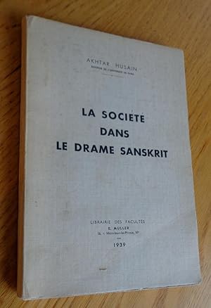 La société dans le drame sanskrit