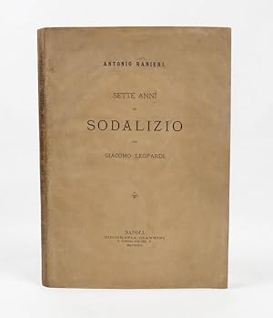 Sette anni di sodalizio con Giacomo Leopardi