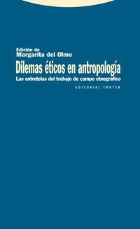 DILEMAS ETICOS EN ANTROPOLOGIA