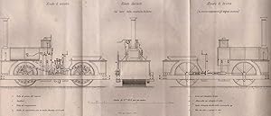 COMPRESSIONE RULLI A VAPORE STRADE INGHIAIATE-GIORNALE DELL'INGEGNERE-1865- L702