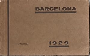 Guida Fotografica Barcelona 1929 Con 12 Vedute-L47