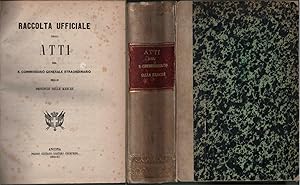 Raccolta Ufficiale Degli Atti.Provincie Delle Marche-Unità D'italia-1861-L1991