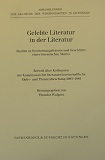 Gelebte Literatur in der Literatur: Studien zu Erscheinungsformen und Geschichte eines literarischen Motivs. Bericht uber Kolloquien der Kommission fu