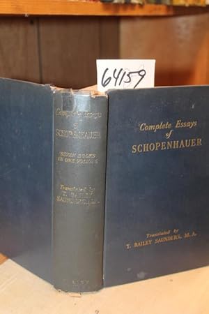 schopenhauer essays