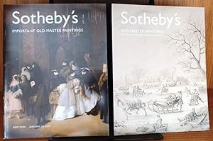 Sotheby's Important Old Master Paintings, 2 volumes, January 27, 2005 and January 28, 2005