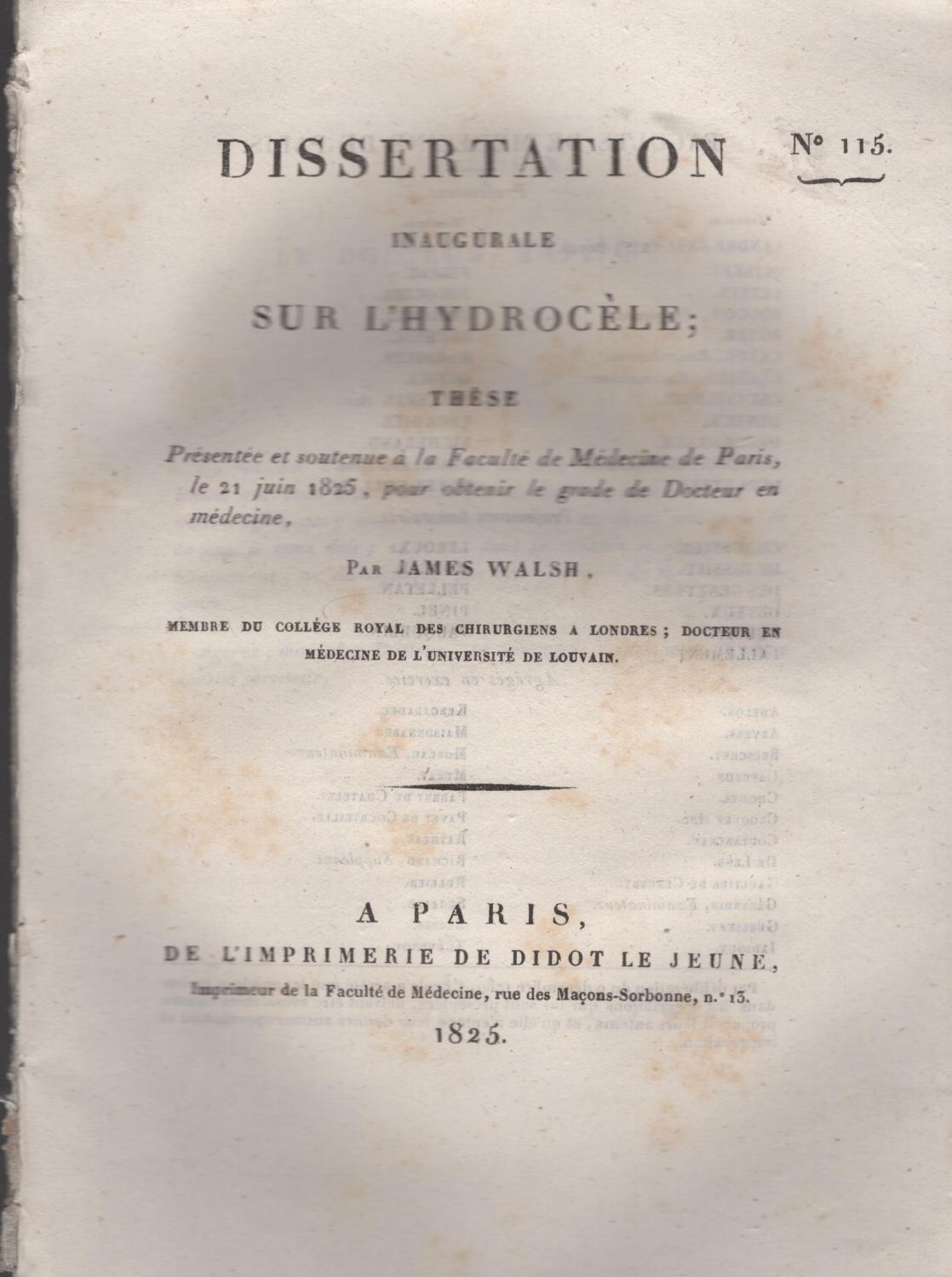 Dissertation sur la culture jeune