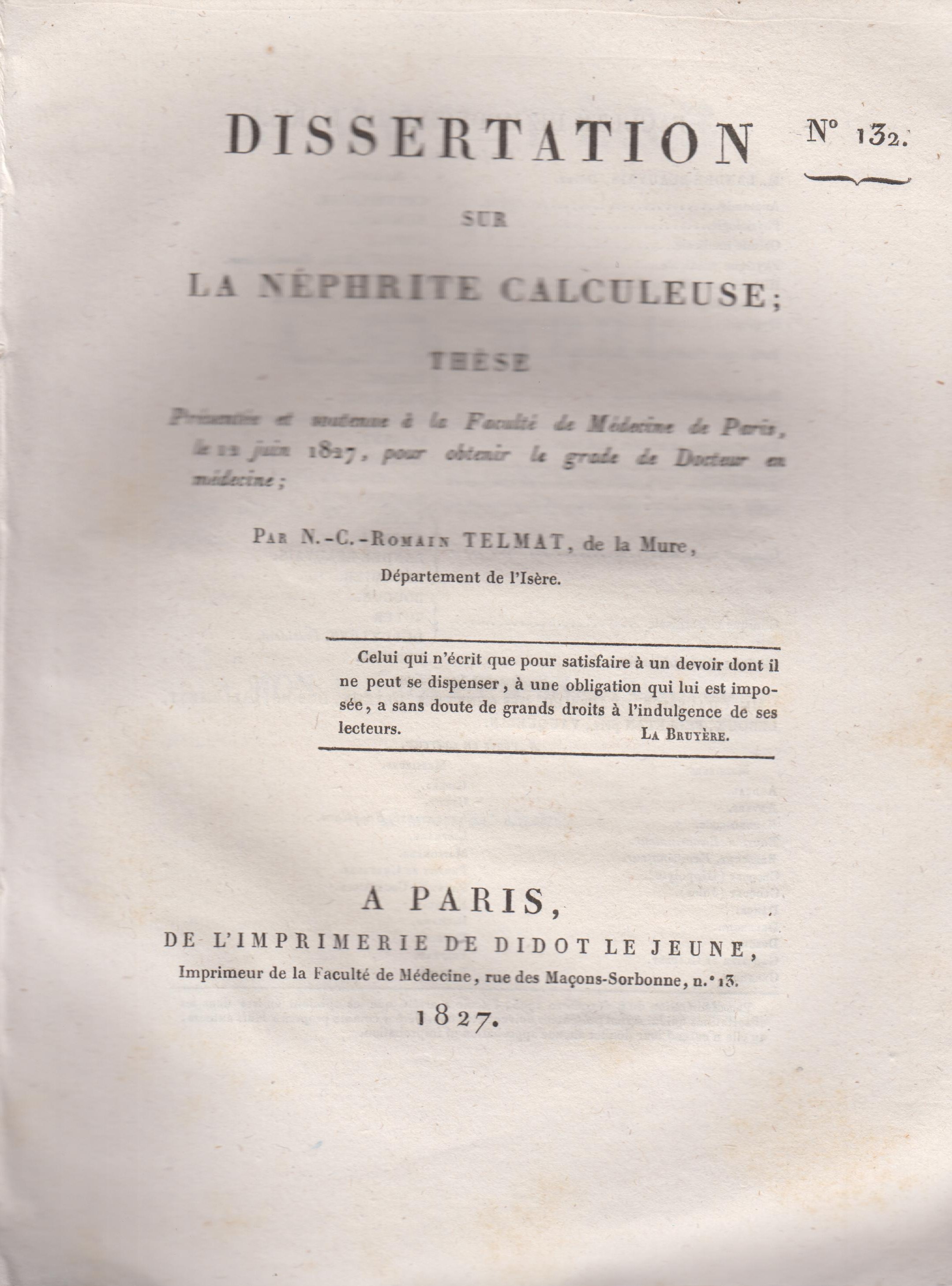 Dissertation sur la culture jeune