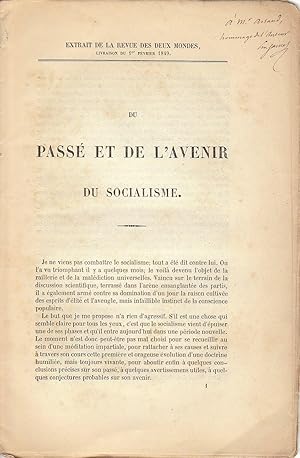 Du passé et de l'avenir du socialisme