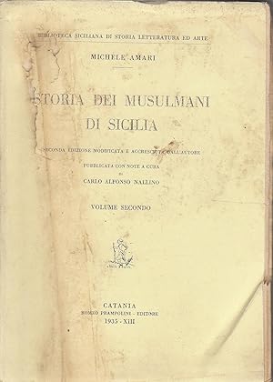 Storia dei Musulmani di Sicilia. Volume Secondo