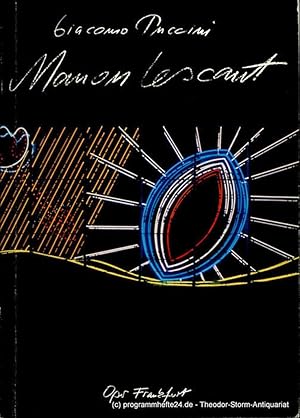 Programmheft Manon Lescaut. Lyrisches Drama von Giacomo Puccini. Premiere 18. Juni 1983. Spielzei...