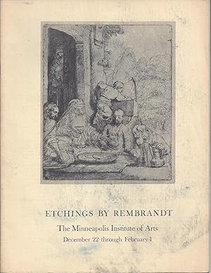 Etchings of Rembrandt (Illustrated)