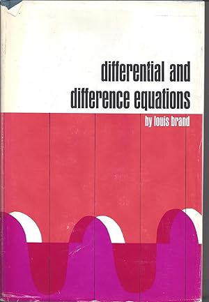 Differential And Difference Equations