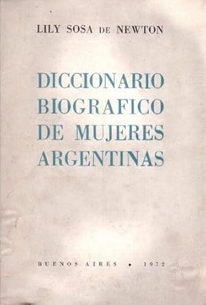 Diccionario Biográfico de Mujeres Argentinas