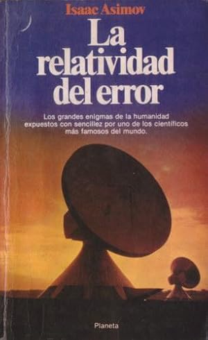 La relatividad del error