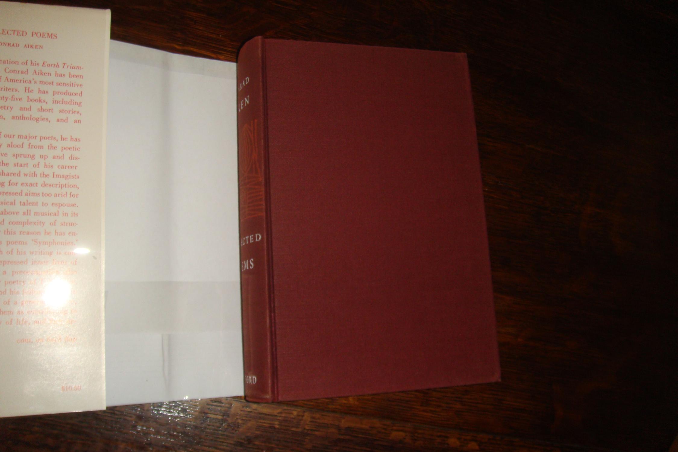 Collected Poems 1st Printing By Aiken Conrad Near Fine
