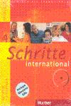 SCHRITTE INTERNATIONAL 4 NIVEAU A2/2 (KURSBUCH+ARBEITSBUCH)