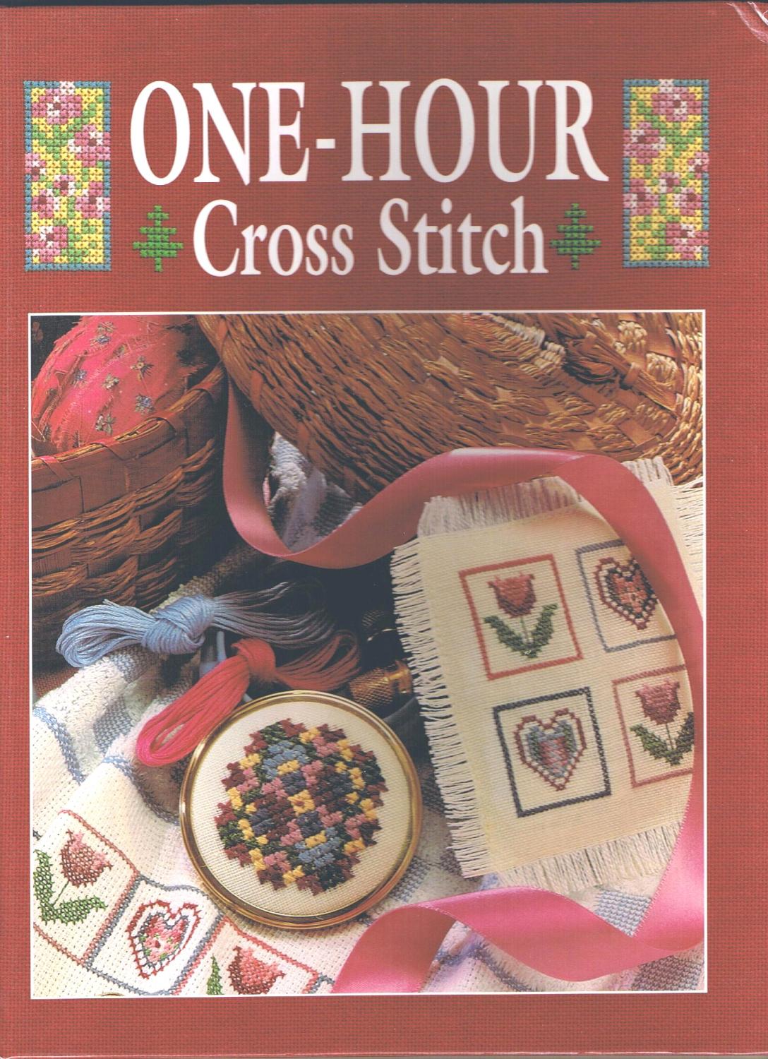 One-Hour Cross Stitch by Sunset Books; Symbol of Excellence