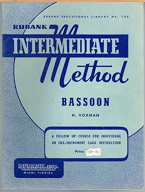 Rubank Intermediate Method, Bassoon; Rubank Educational Library No. 143