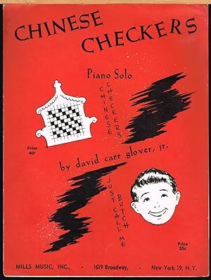 Chinese Checkers, Piano Solo. Sheet Music