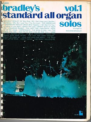 BRADLEY'S STANDARD ALL ORGAN SOLOS, VOL. 1.