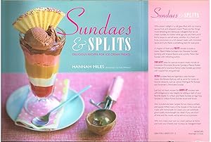 Sundaes & Splits; Delicious Recipes for Ice Cream Treats.