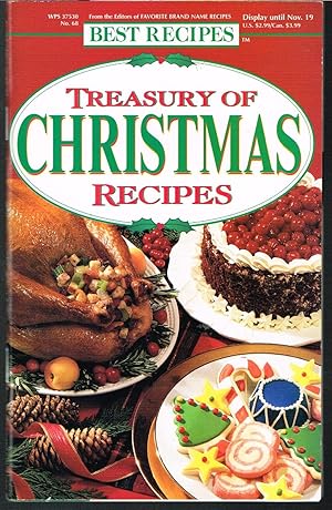 Best Recipes, Vol. 1, November 19, 1996, No. 68, Treasury of Christmas Recipes.