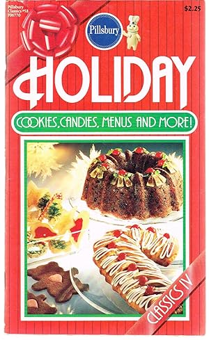 PILLSBURY CLASSIC COOKBOOK #58 HOLIDAY CLASSICS IV