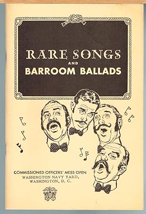 RARE SONGS AND BARROOM BALLADS