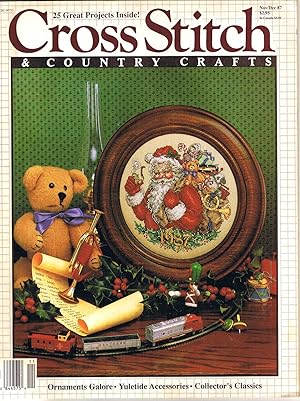 No Christmas Ornament Collection 4 Country Stitch November//December 1991 Vol 4