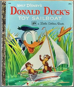 Walt Disney's Donald Duck's Toy Sailboat; Little Golden Book.