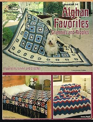 Afghan Favorites Grannies and Ripples, 11 Patterns to Knit and Crochet, Booklet 14