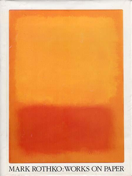 39/" x 27.5/" Poster Abstract Orange Blue orange blue MARK ROTHKO Yellow 1955