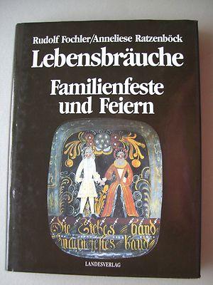 Lebensbräuche Familienfeste und Feiern Oberösterreich 1991 Kreuzstich