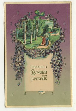 Postkarteherzlichenglckwunsch Blumen Glckwunsch Postkarteherzlichenglckwunsch Blumen Glckwunsch