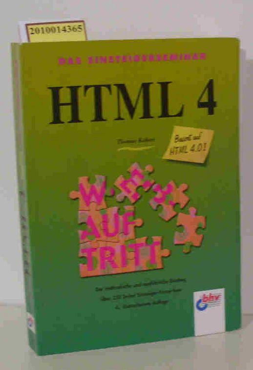 Das Einsteigerseminar HTML 4