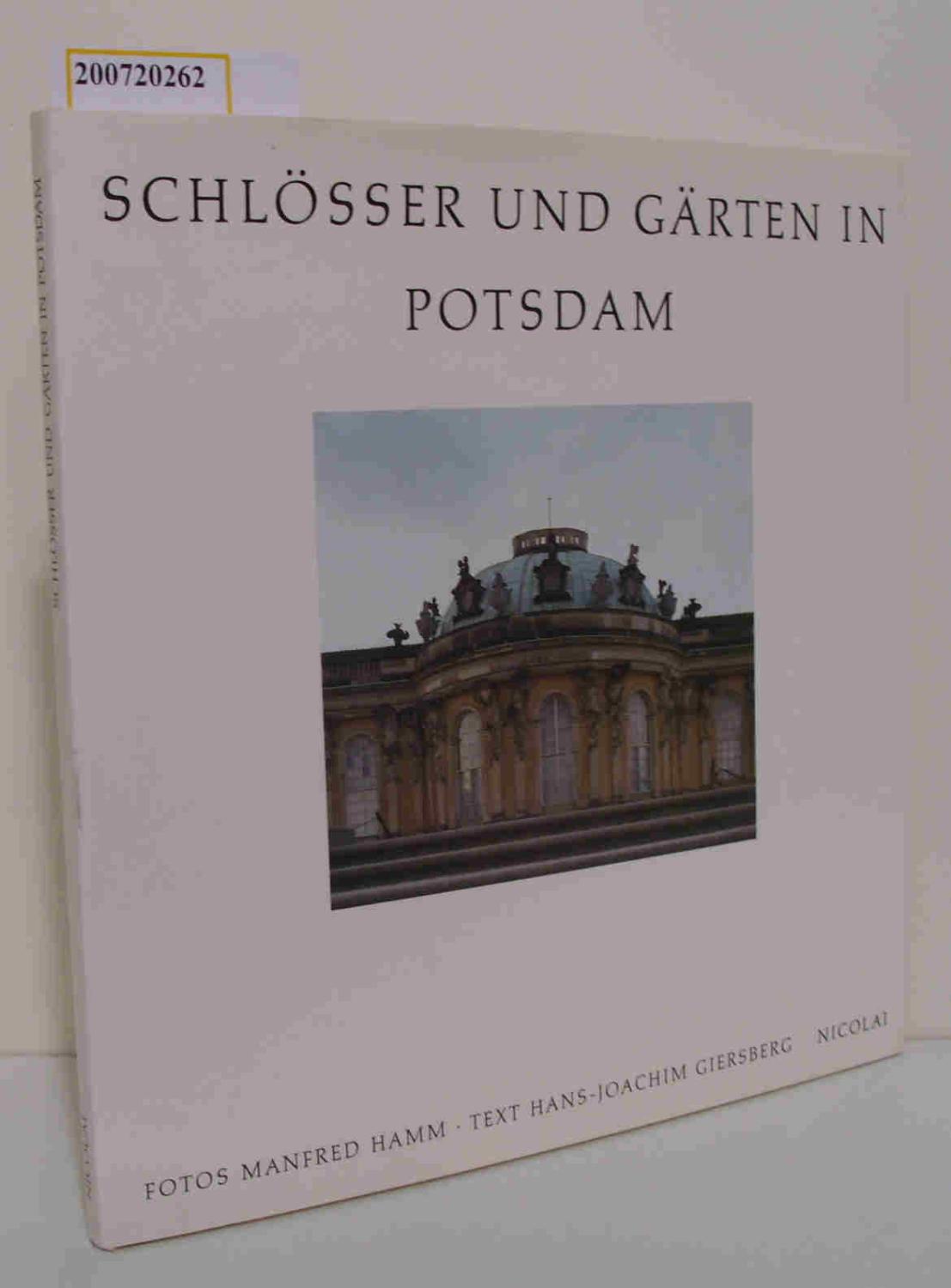 Schlösser und Gärten in Potsdam.