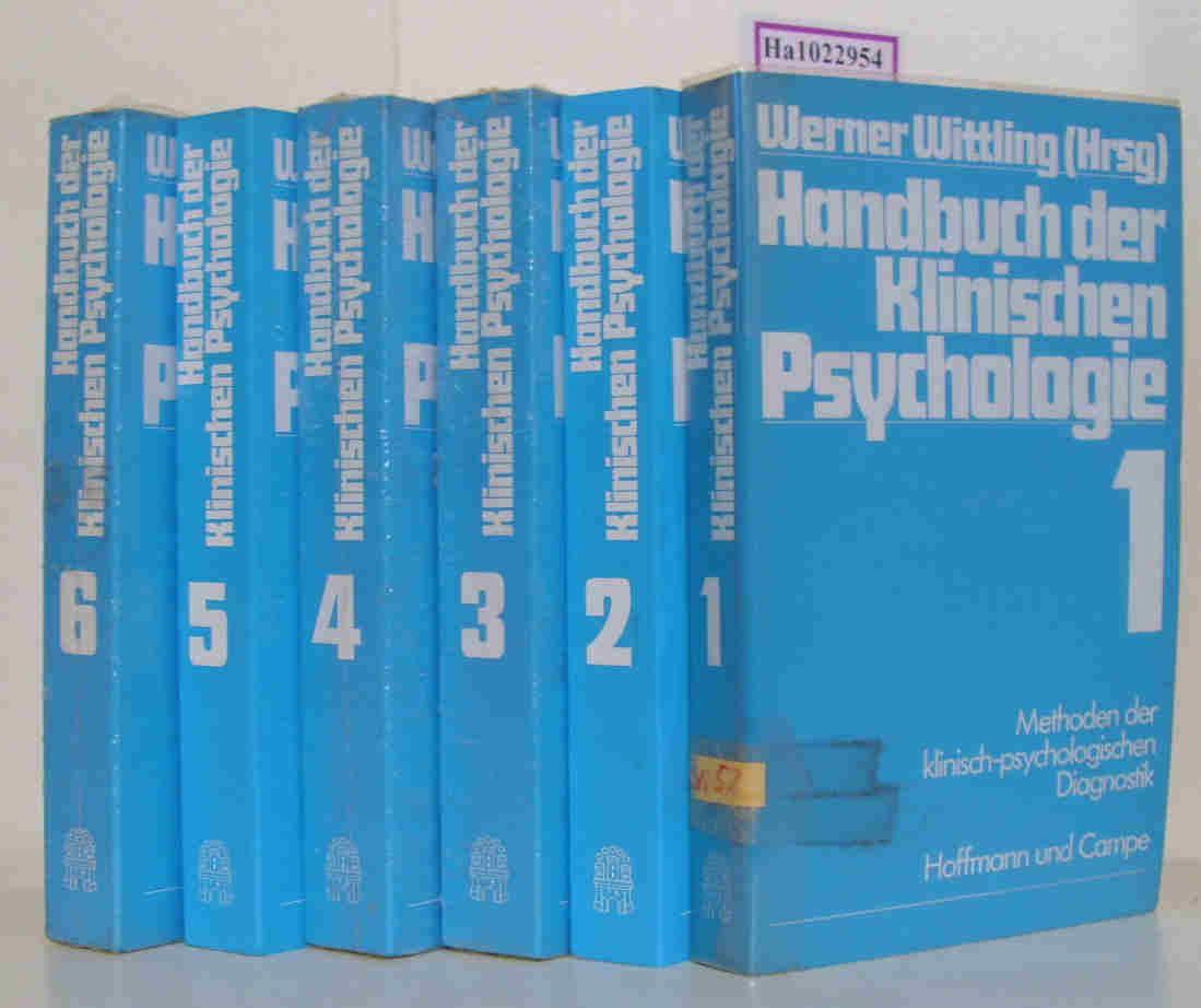 Handbuch der Klinischen Psychologie: BD 1 (German Edition)