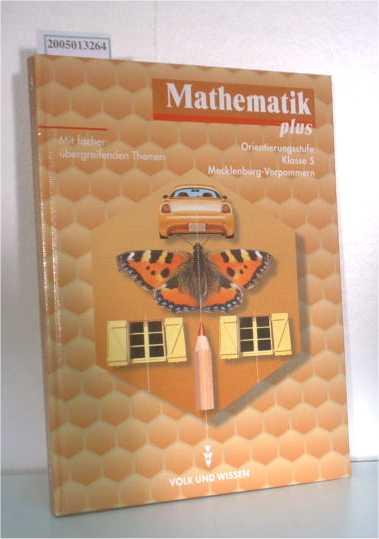 Mathematik plus. 5. Schuljahr. SchÃ¼lerbuch, Mecklenburg Vorpommern - Pohlmann, Dietrich / Stoye, Werner