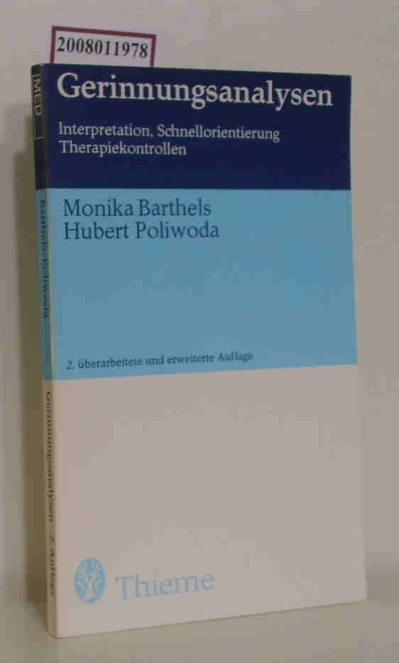 Gerinnungsanalysen : Interpretation, Schnellorientierung, Therapiekontrollen