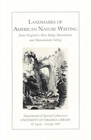 Landmarks of American Nature Writing from Virginia's Blue Ridge Mountains and Shenandoah Valley