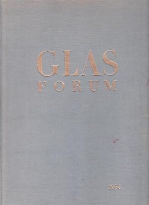 Glass Forum - Jahresband 1954