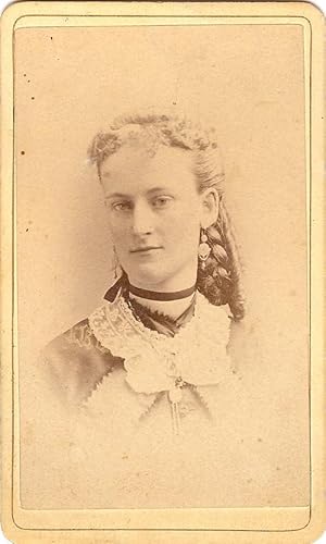 CDV Identified Photograph: Julia Vaughan Booth - Circa 1860's