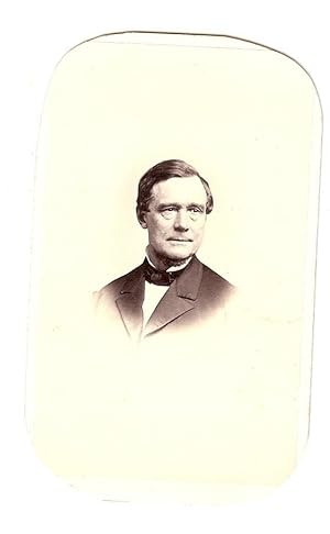 CDV Identified Photograph: Reverend John Greenleaf Adams 1810 1897- Circa 1860's LOWELL, Mass.