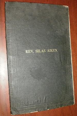 Sketch Of Rev. Silas Aiken - 1870, Bedford, New Hampshire