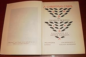 A Christmas Carol - Illustrated with color plates by famed artist Arthur Rackham